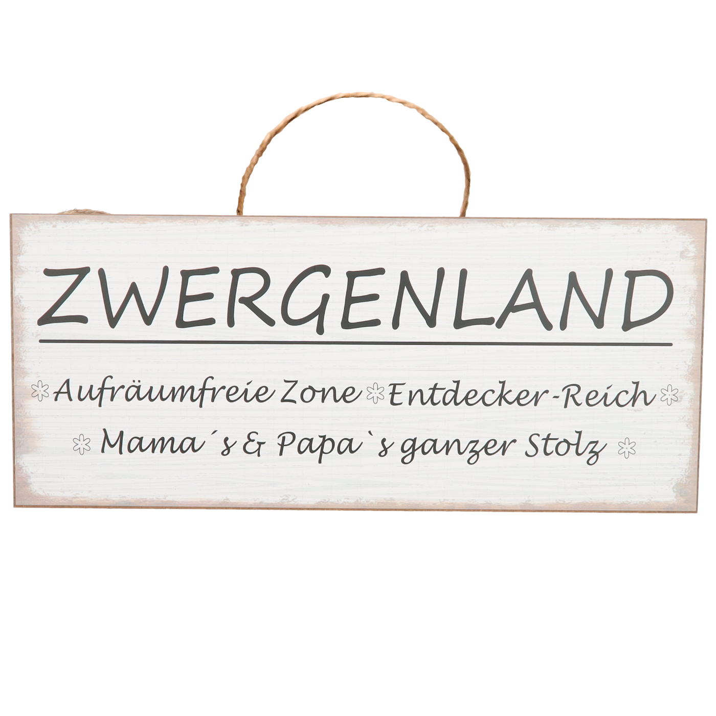 Schild "Zwergenland"