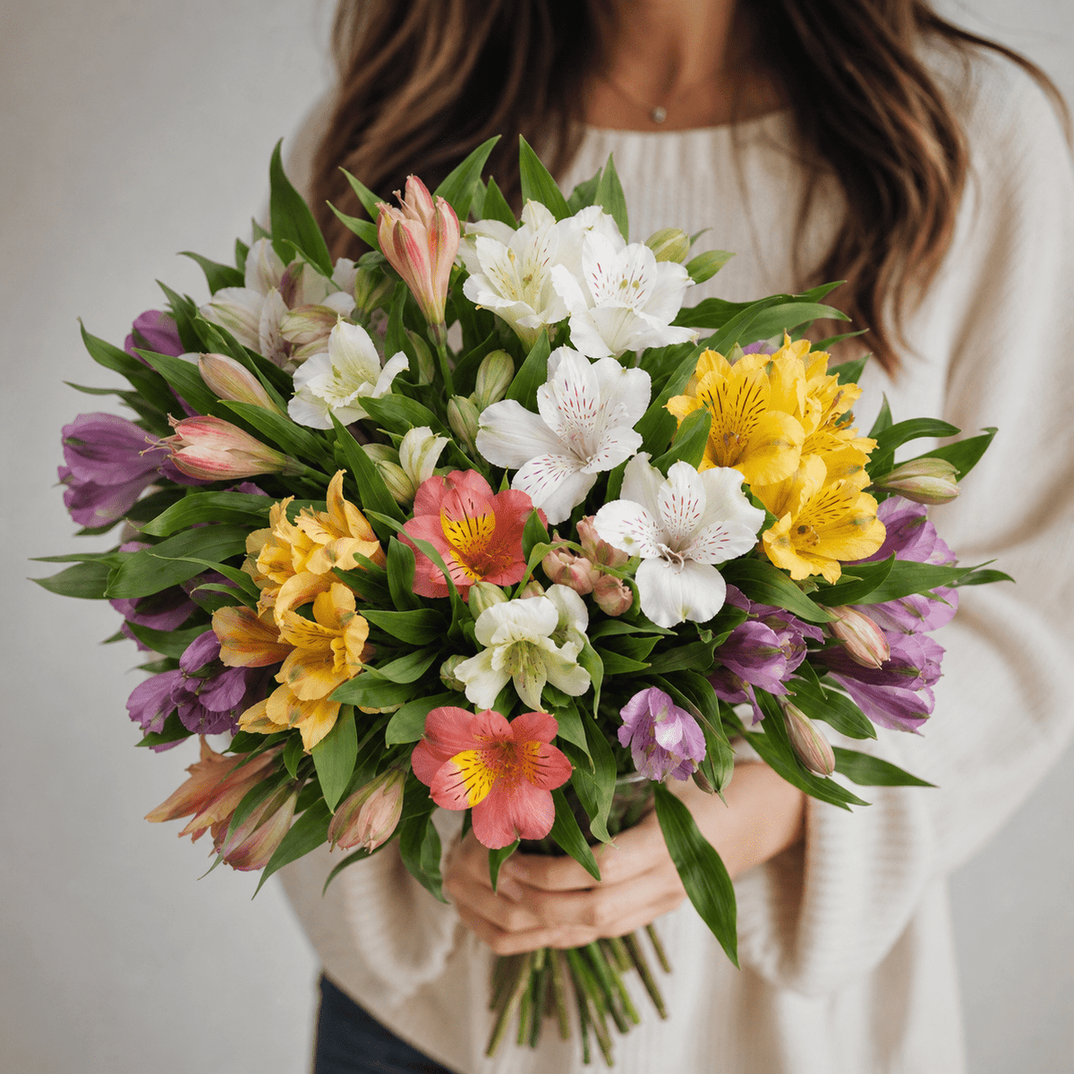 50 Inkalilien mit bis zu 400 Blüten - Blume Ideal