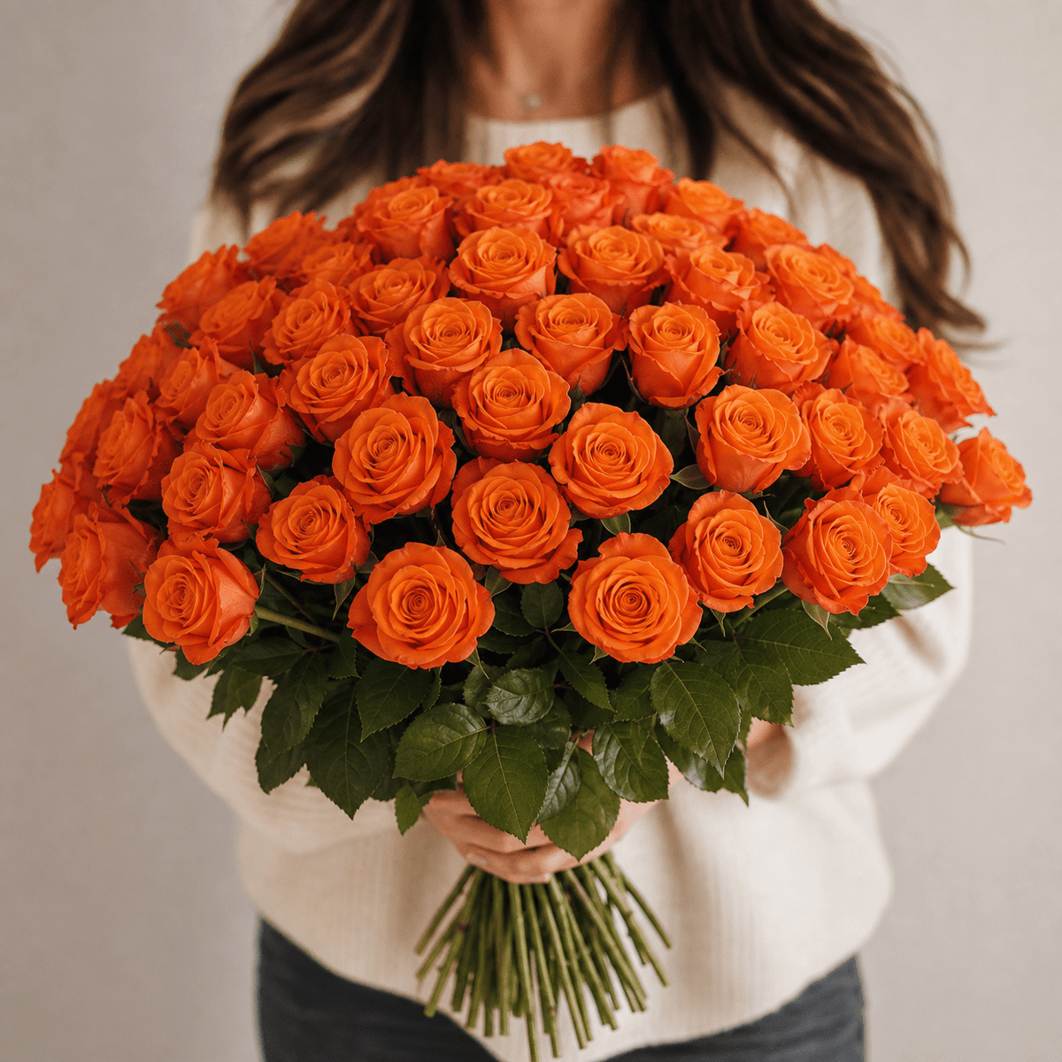 60 orange Rosen - Blume Ideal