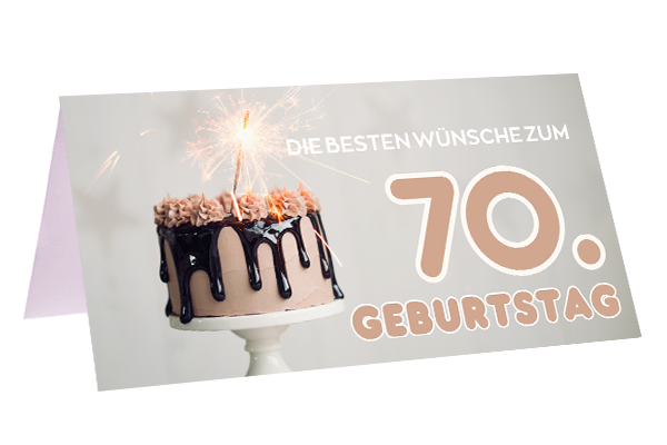 70. Geburtstag