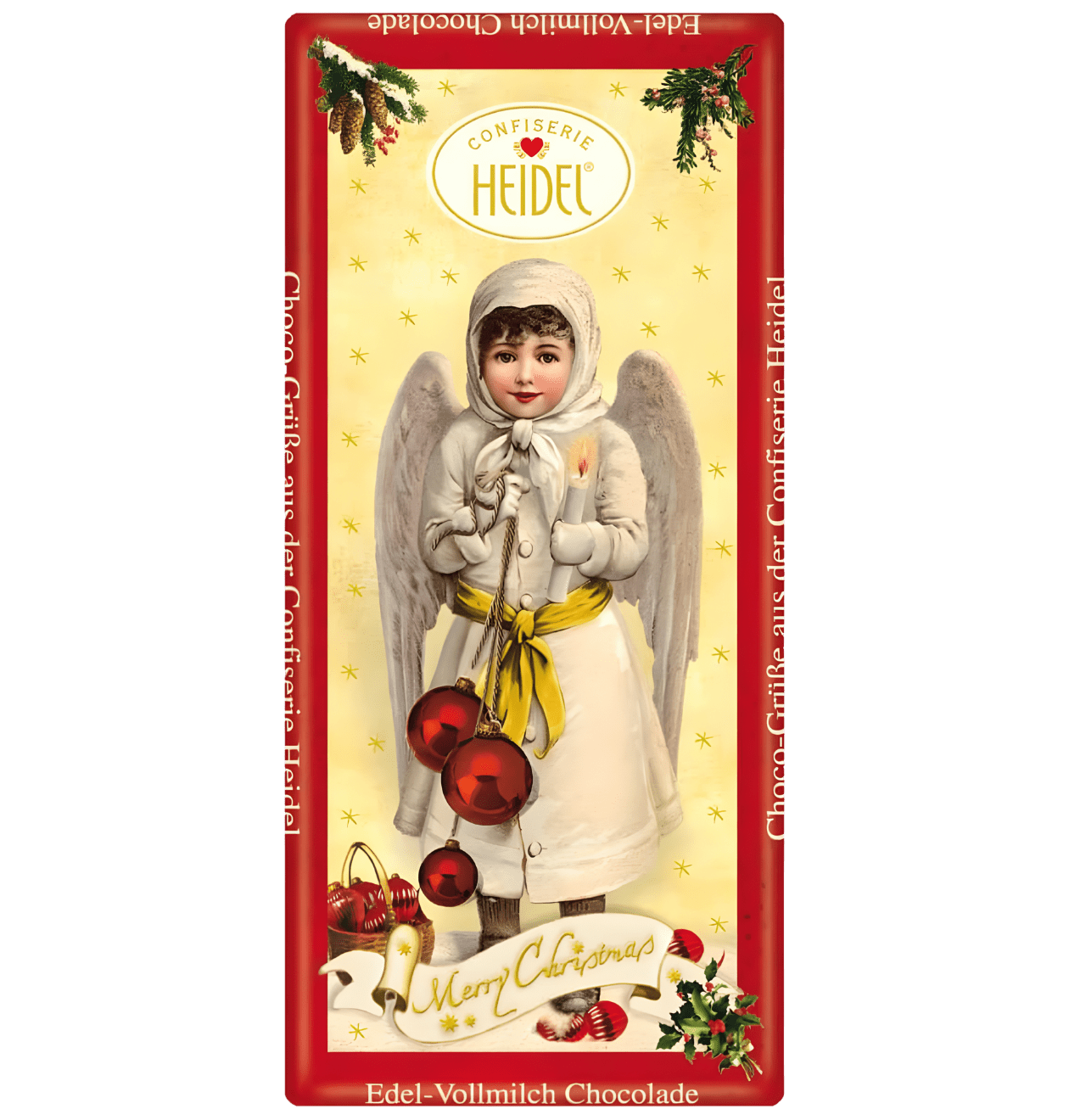 Edel - Vollmilchschokolade von Heidel (30g) - Blume Ideal
