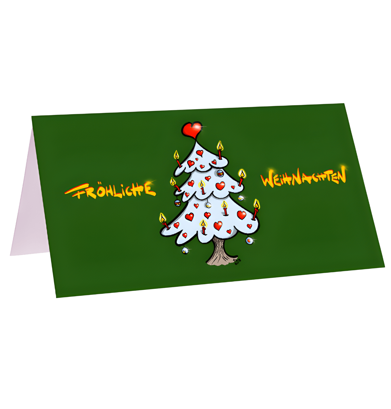 Fröhliche Weihnachten - Blume Ideal