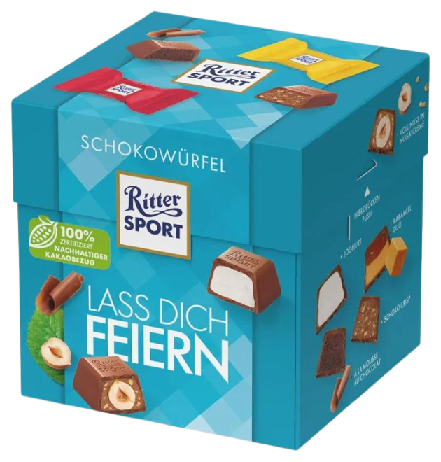 Ritter Sport Schokowürfel "Happy Birthday"