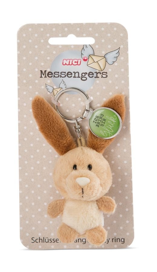 Nici Schlüsselanhänger Hase 'Ich bring dir Glück' - Blume Ideal