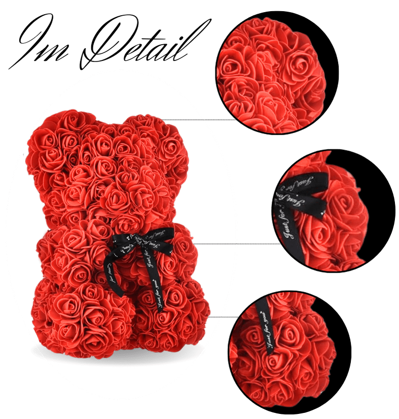 Rosenbär "Leonardo" - Blume Ideal