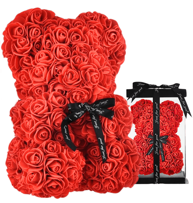 Rosenbär "Leonardo" - Blume Ideal