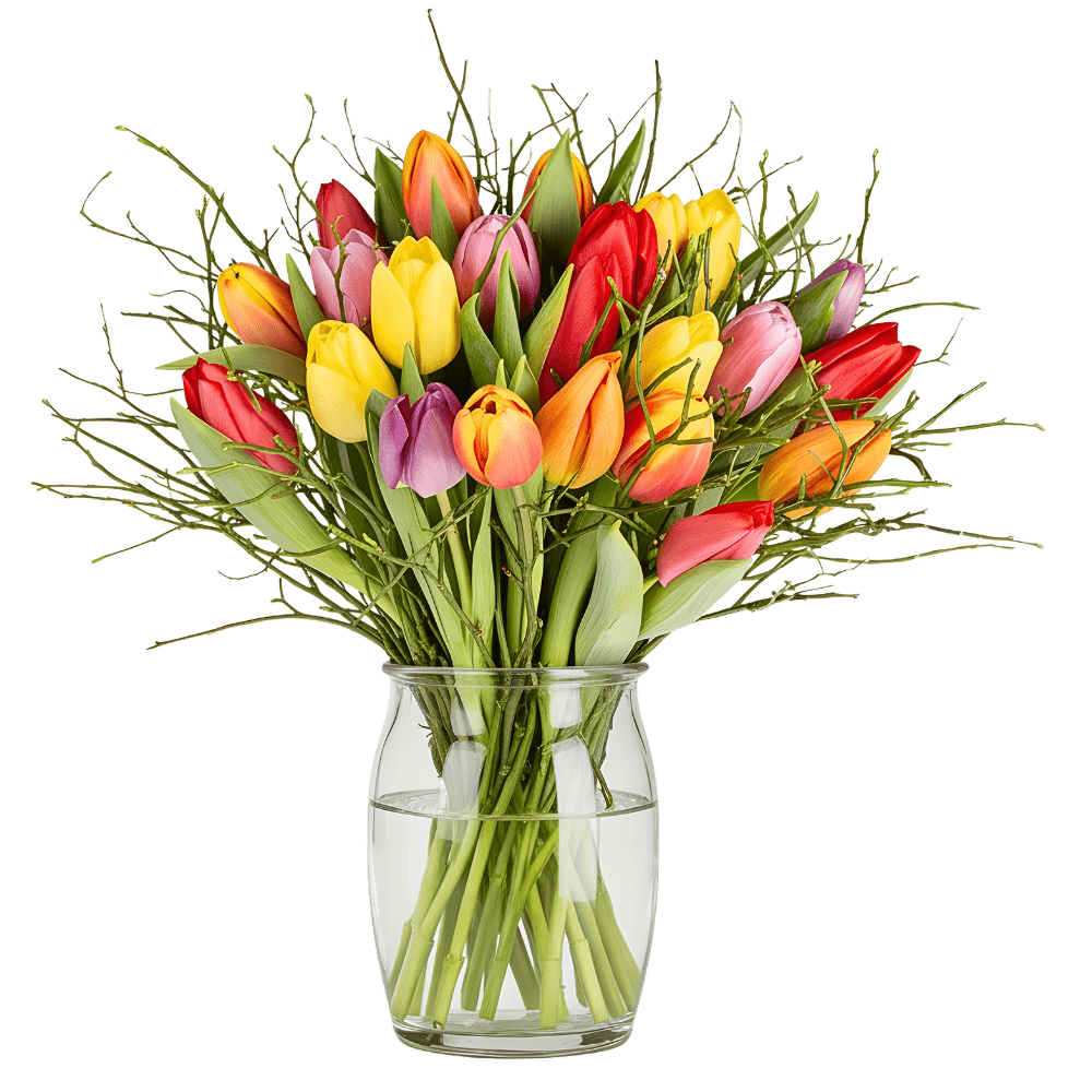 Tulpenstrauß Modern Love - Blume Ideal