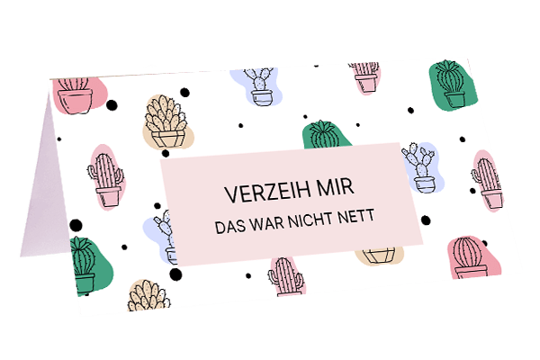 Verzeih mir - Blume Ideal