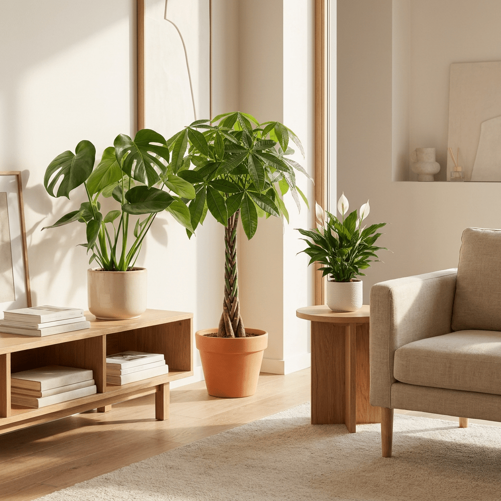 3er Set Zimmerpflanzen - Blume Ideal