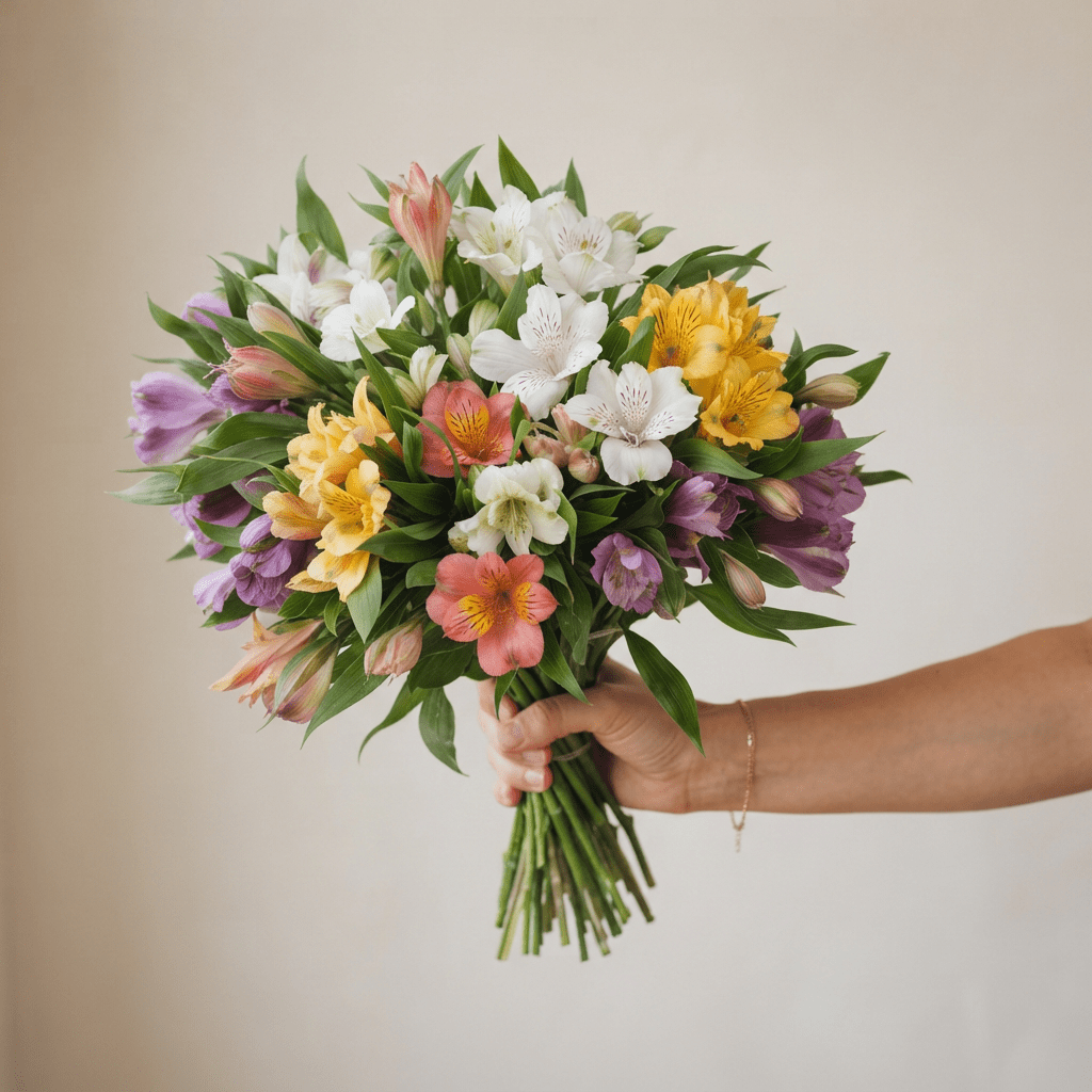 50 Inkalilien mit bis zu 400 Blüten - Blume Ideal