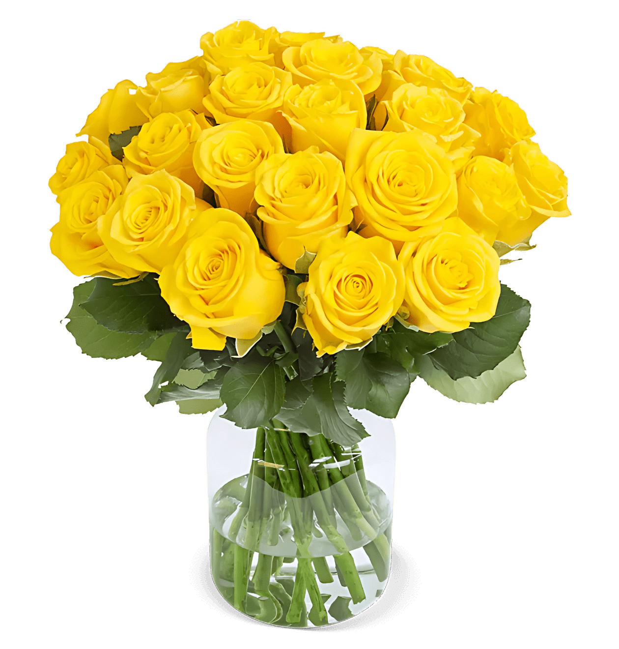 60 gelbe Rosen - Blume Ideal