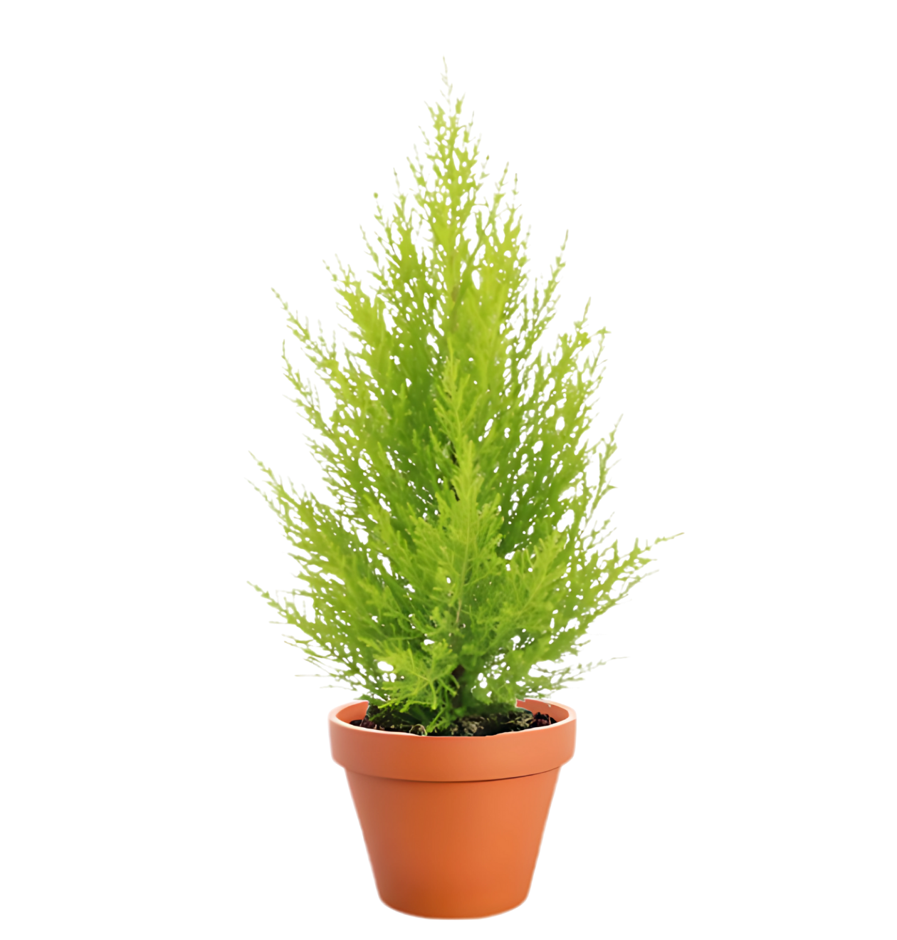 Zimmerzypresse | 2er-Set | Goldcrest | ca. 40-50 cm | Ø 12-15 cm Topf