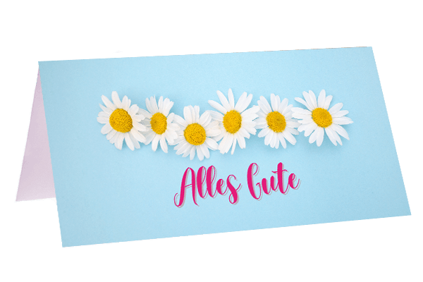 Alles Gute - Blume Ideal