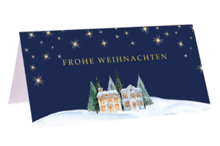 Frohe Weihnachten - Blume Ideal