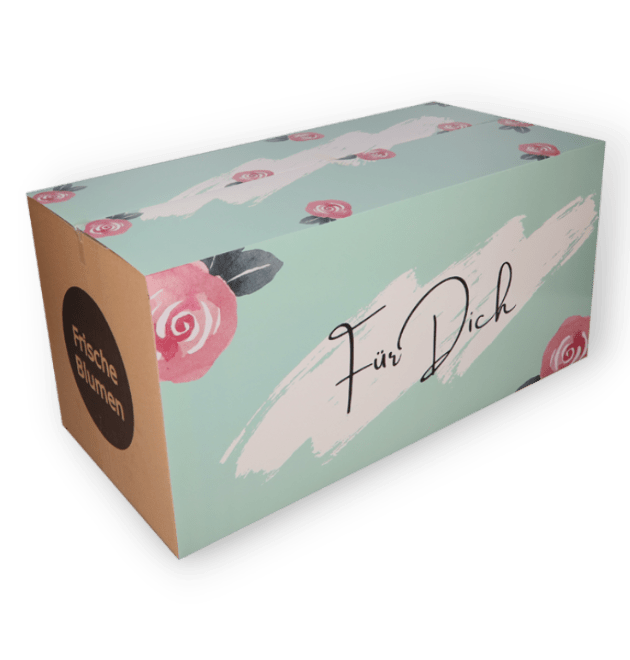 Blumen Geschenkverpackung 