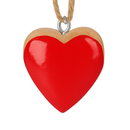 Holz-Herz Anhänger