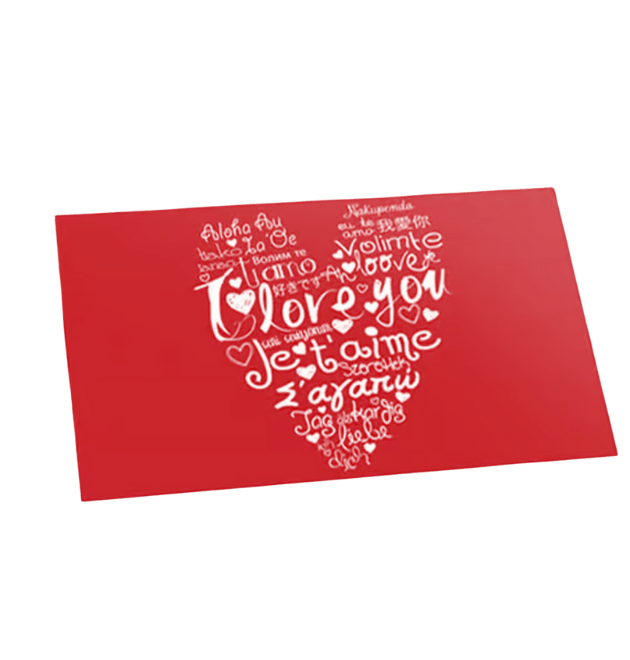 I Love You Herz 1 - Blume Ideal