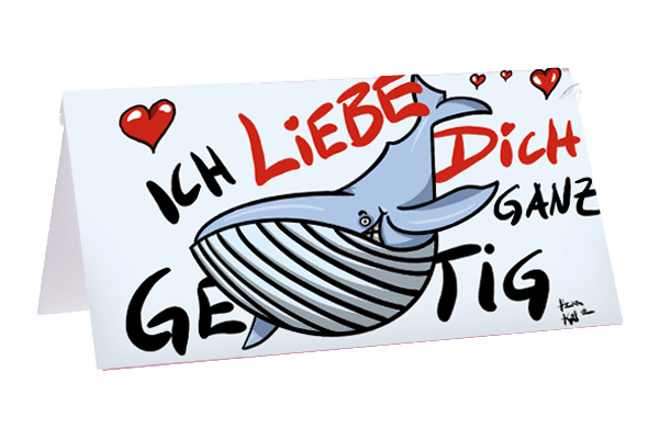 Ich liebe Dich ganz gewaltig! - Blume Ideal