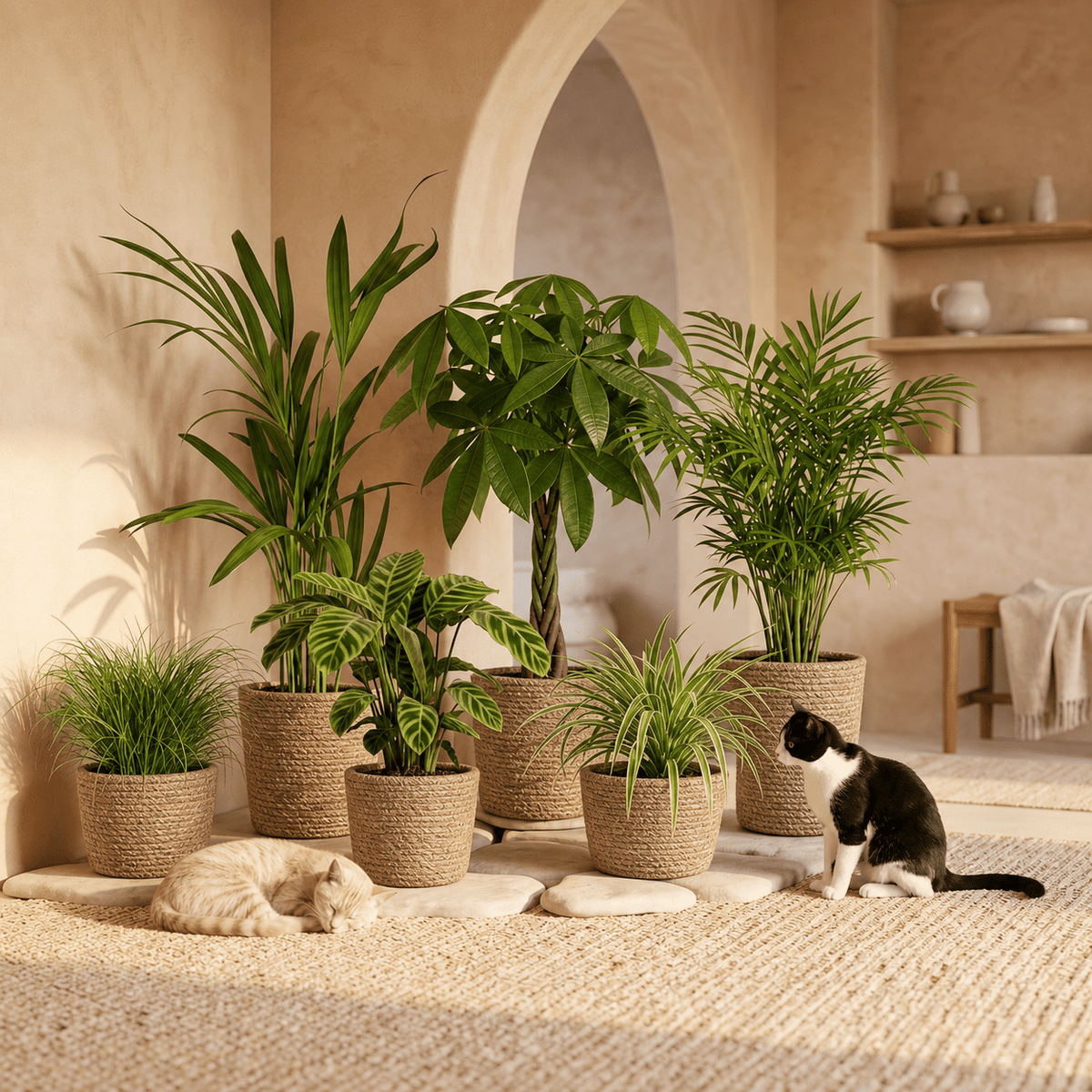 Katzenfreunde Pflanzensets Aktion - Blume Ideal