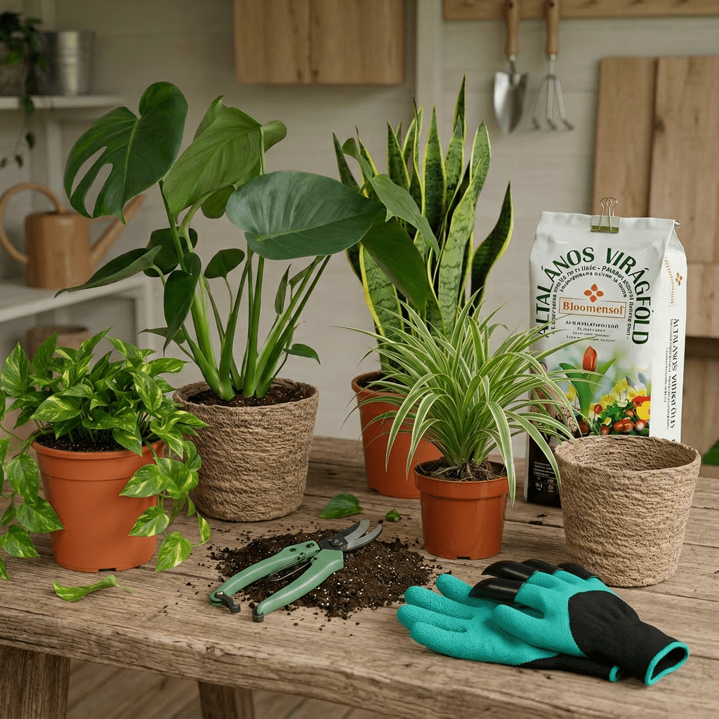 Pflegeleichte Pflanzen Starter Set - Blume Ideal