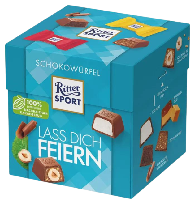 Ritter Sport Schokowürfel "Happy Birthday"