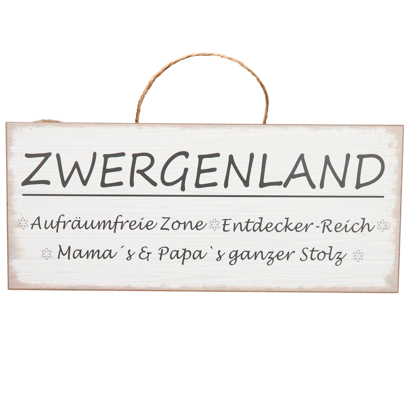 Schild "Zwergenland"