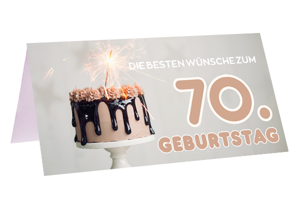 70. Geburtstag