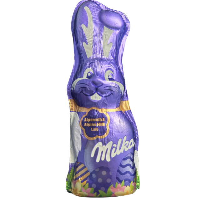 Milka Schmunzelhase, Alpenmilch 45g