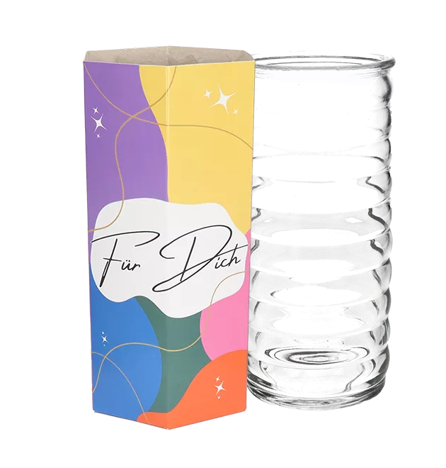 Vase "Für Dich" (bis 30 Stiele)
